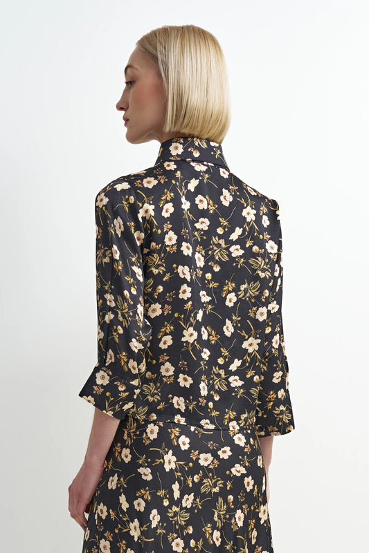 Astrid Tatum Shirt Black Floral