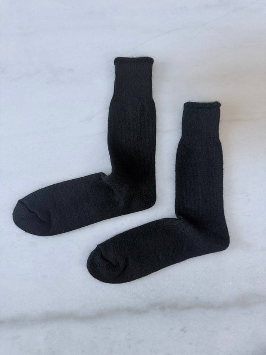 Billy Bamboo - Canada Mohair Socks - Black High socks ( M/L )