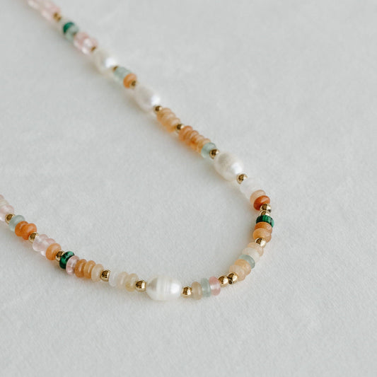 Petite Gold Amelie Necklace