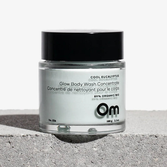 Om Organics Cool Eucalyptus Glow Body Wash Concentrate