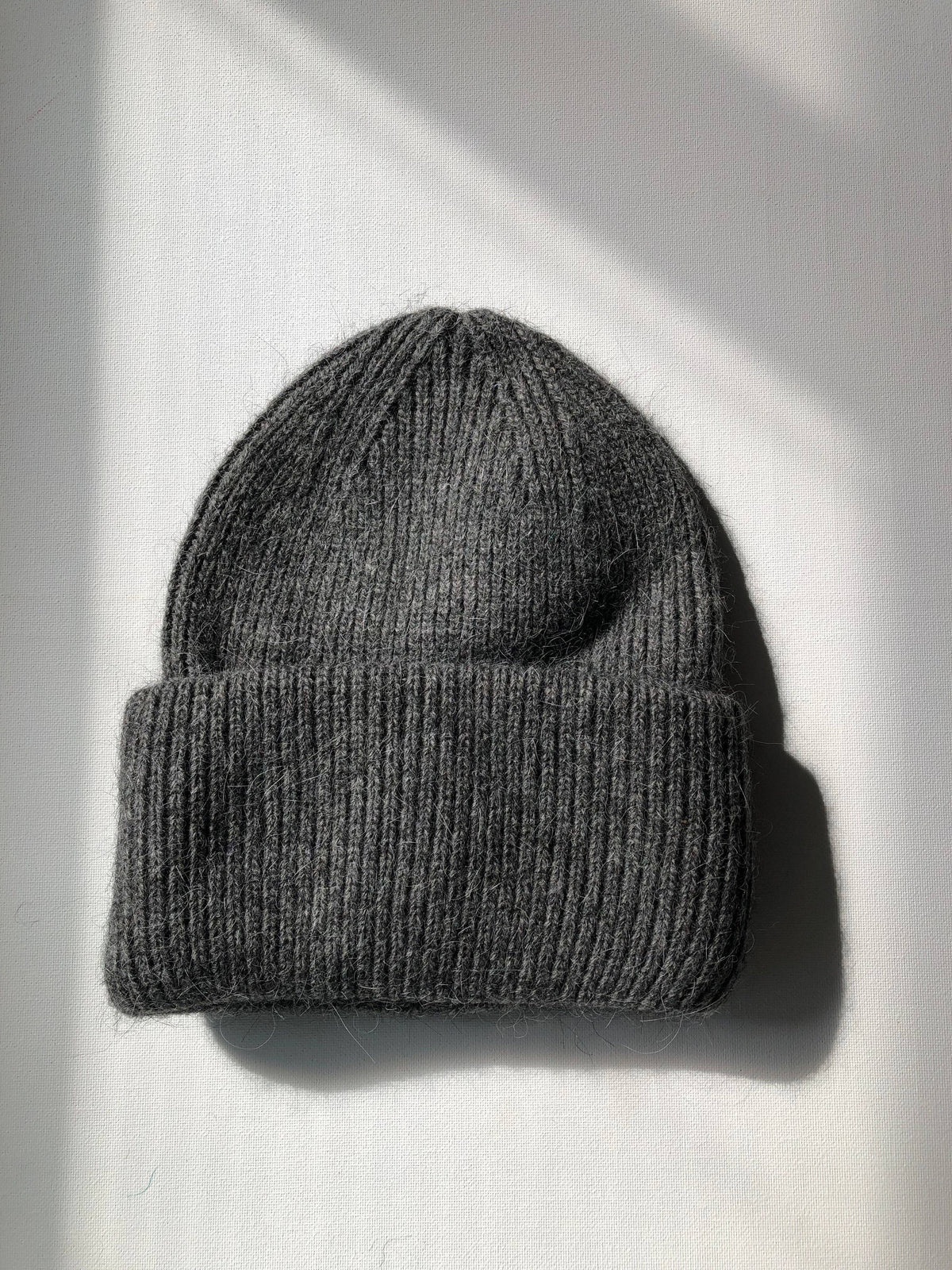 Billy Bamboo - Royal Angora Beanie Dark Grey