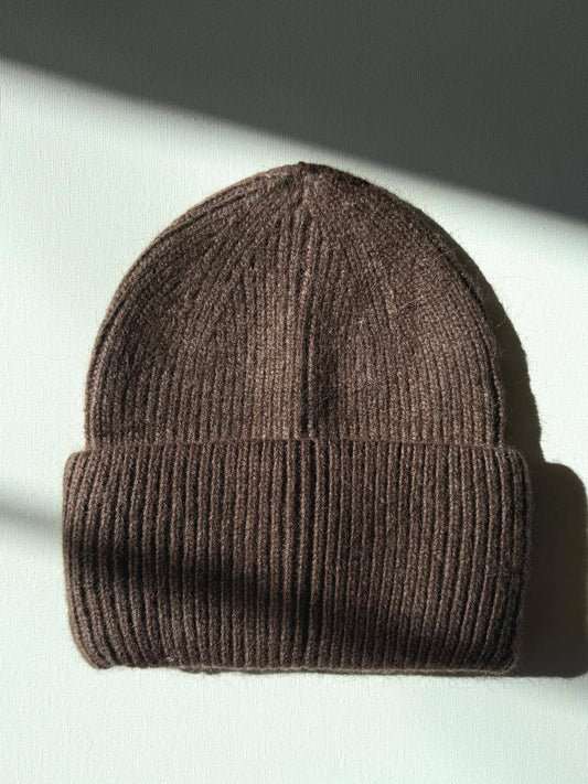 Billy Bamboo - Royal Angora Beanie Brown