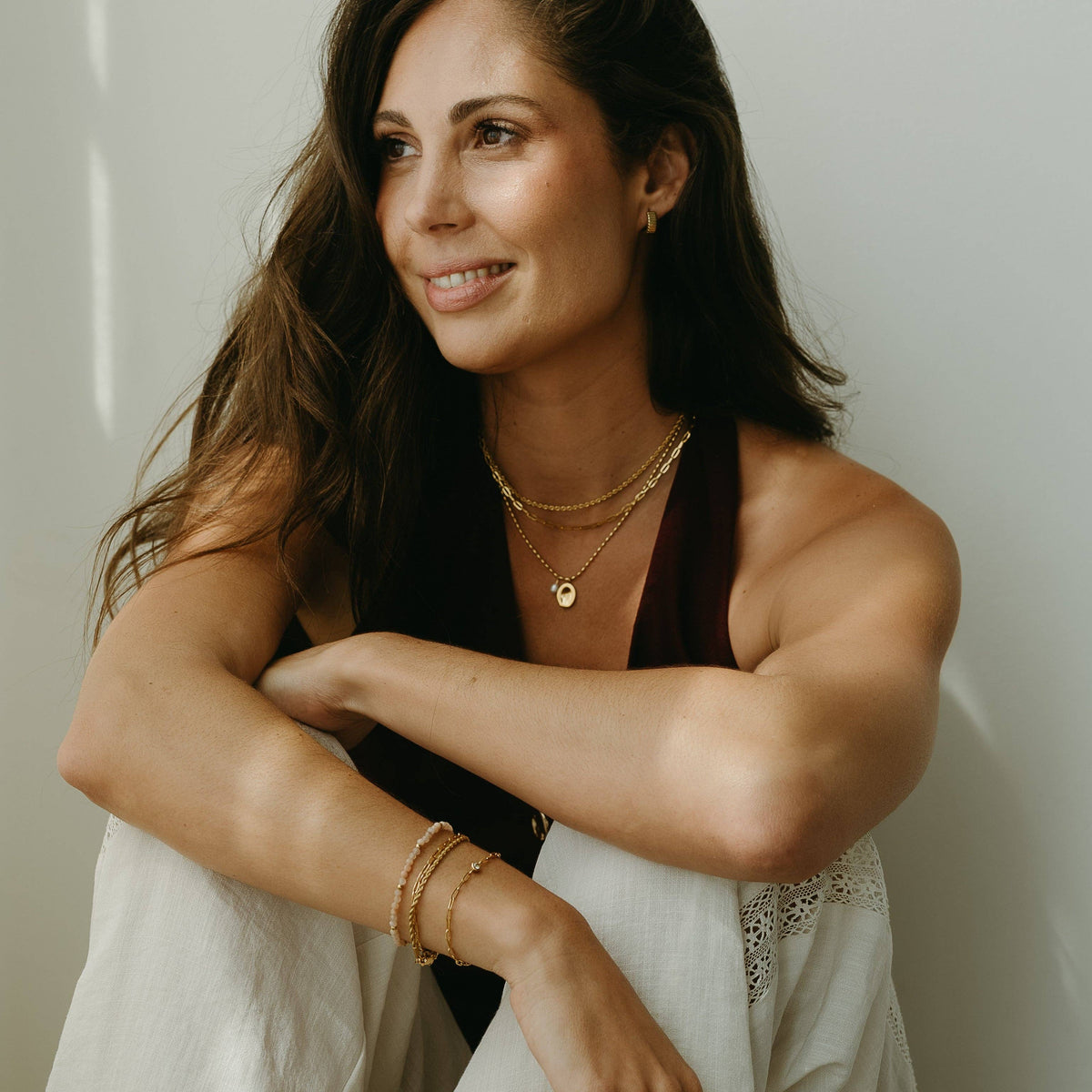 PETITE GOLD - The Sienna Hoops