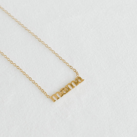 Petite Gold - Mama Necklace