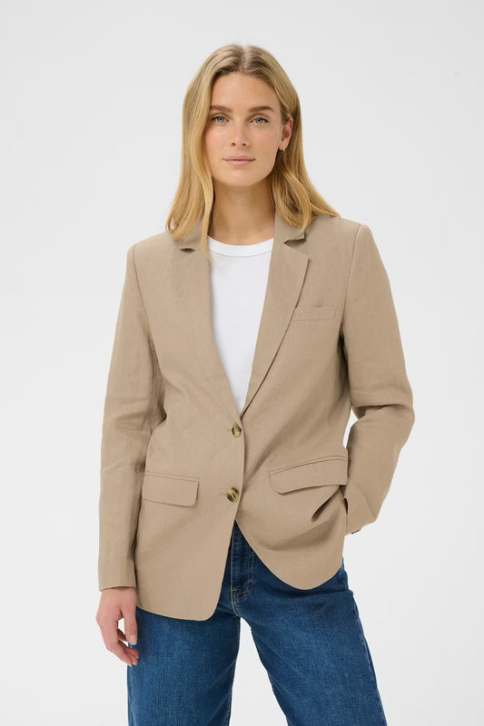 Part Two Nyan Linen Blazer