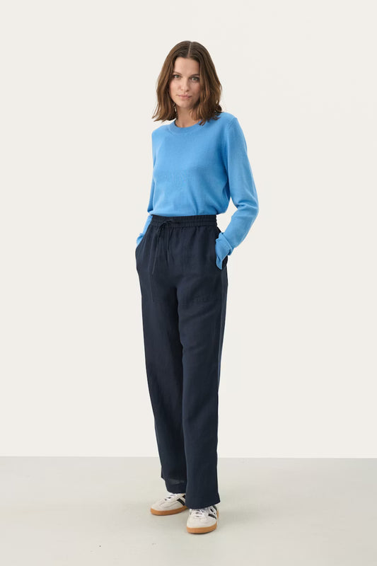 Part Two Eniola Linen Trousers After Midnight