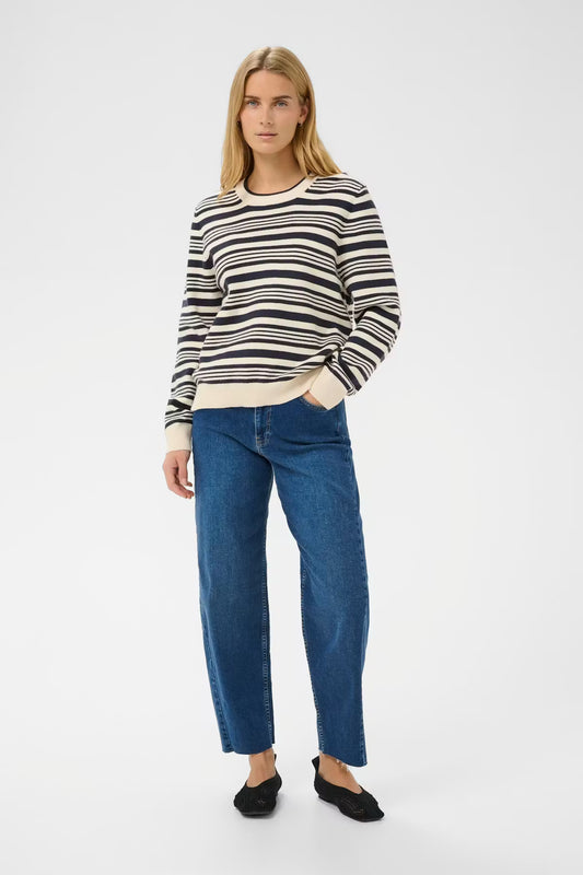 Part Two Anez Pullover Sweater Dark Blue