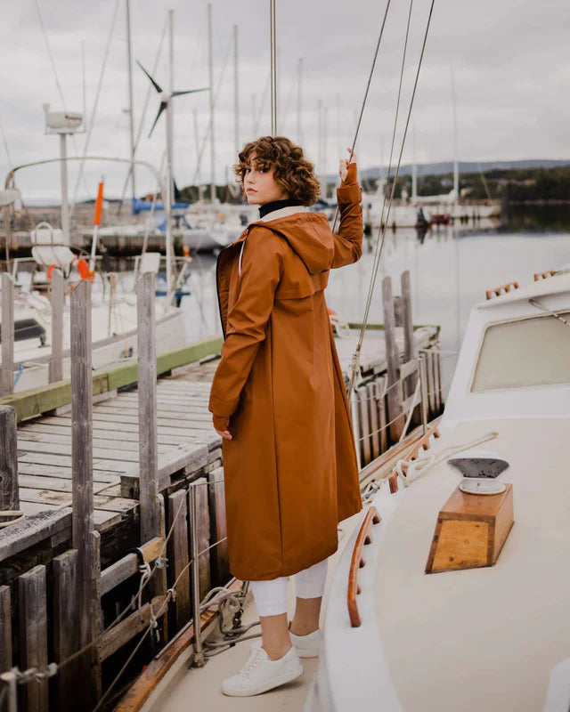 Mernini The Petite Raincoat Caramel