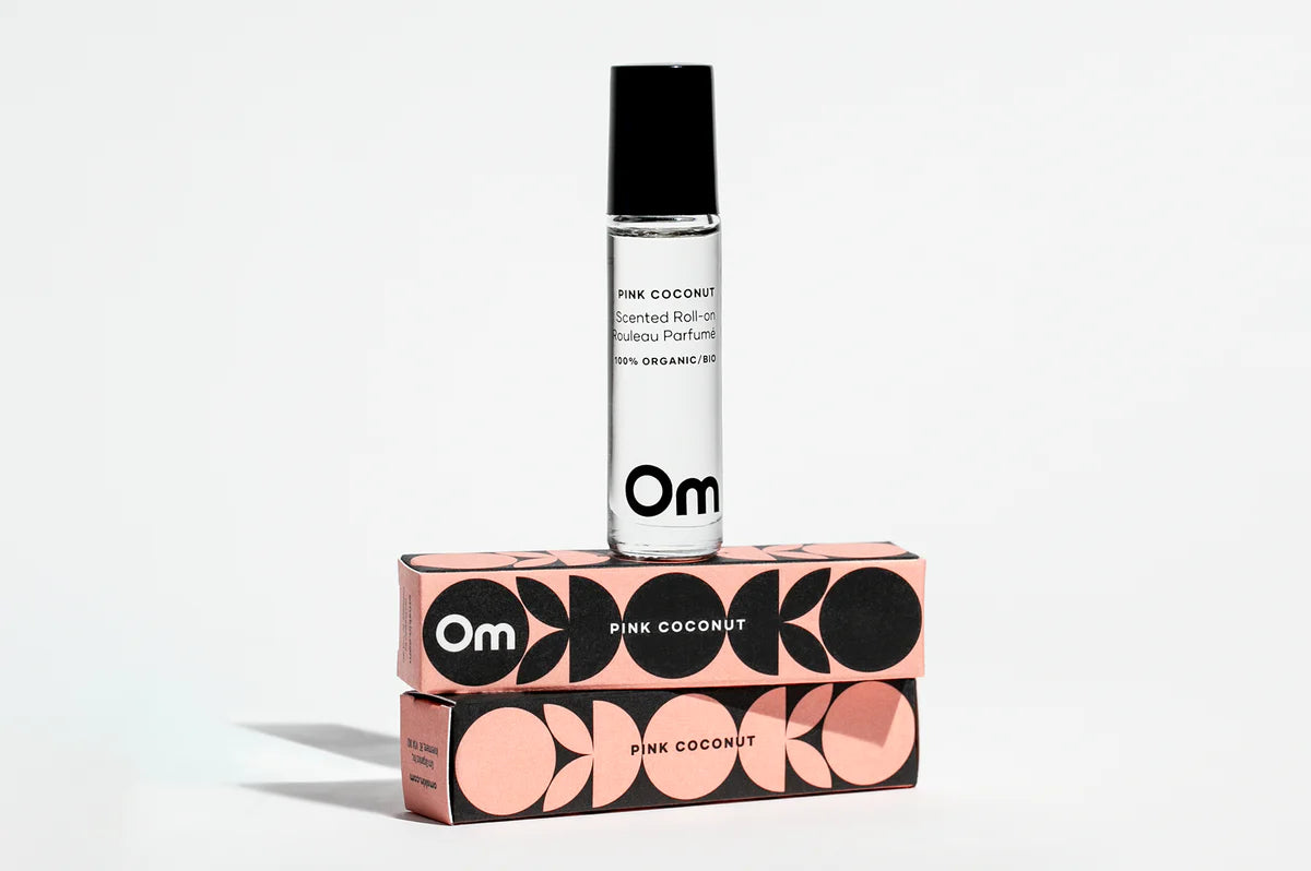 Om Organics Skincare Pink Coconut Scented Roll On