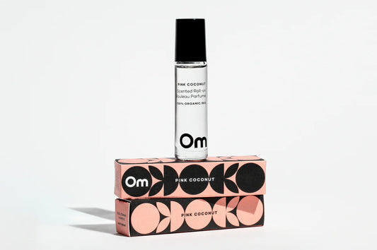Om Organics Skincare Pink Coconut Scented Roll On