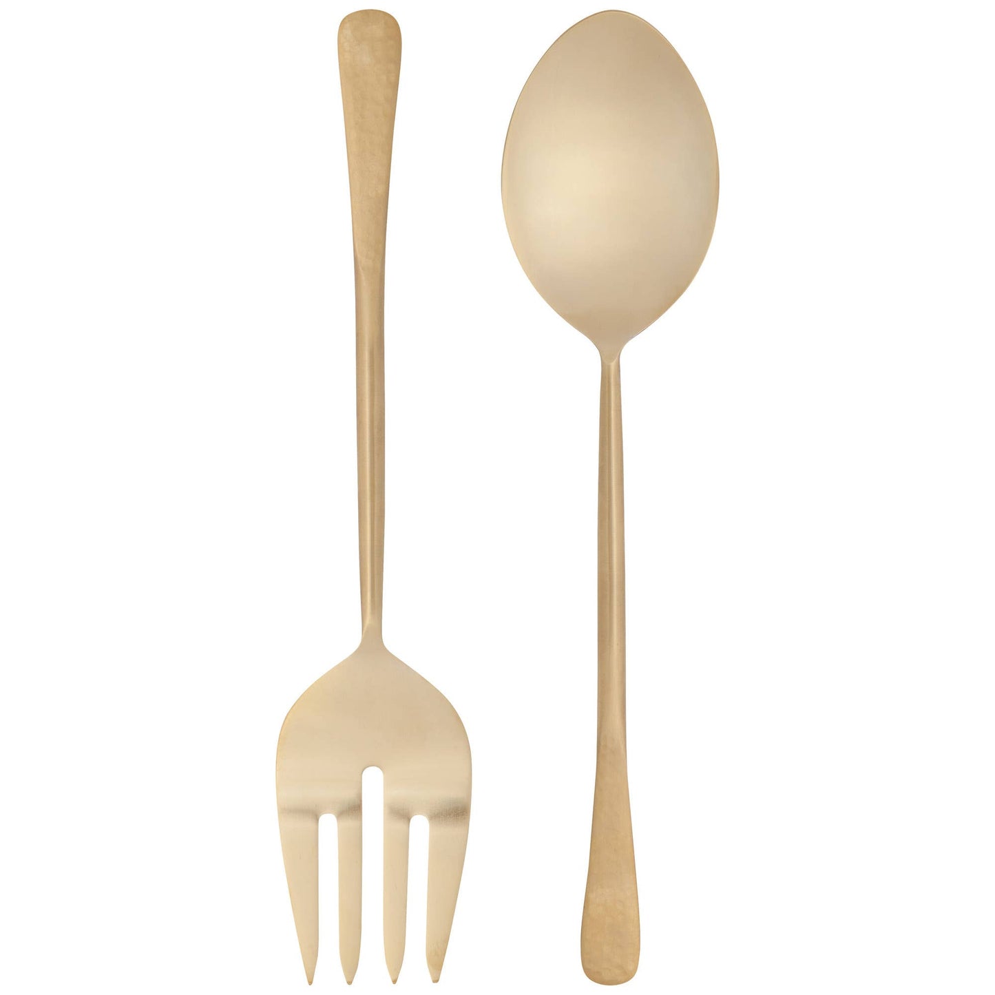 Danica Brands - Stainless Steel Salad Server Set - Gold