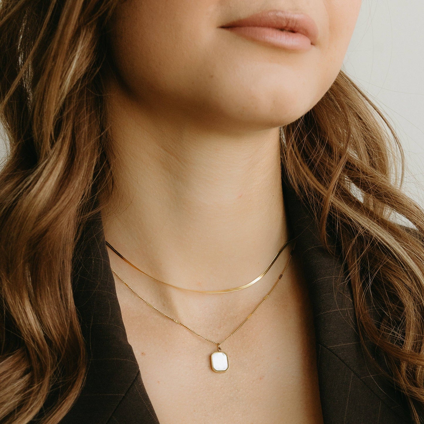 Petite Gold Aurelia Necklace