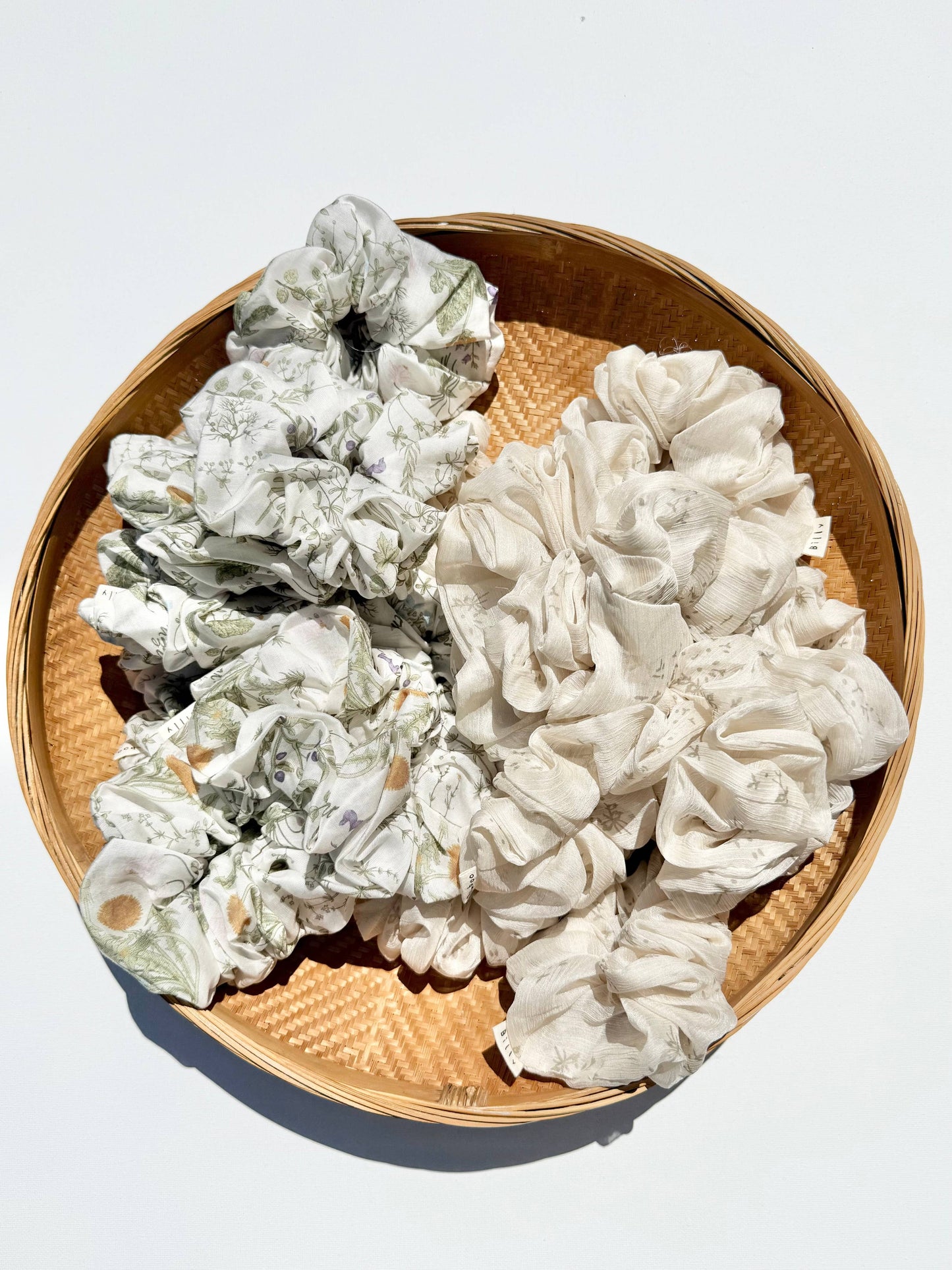 Billy Bamboo Organza Scrunchie - Dandelion