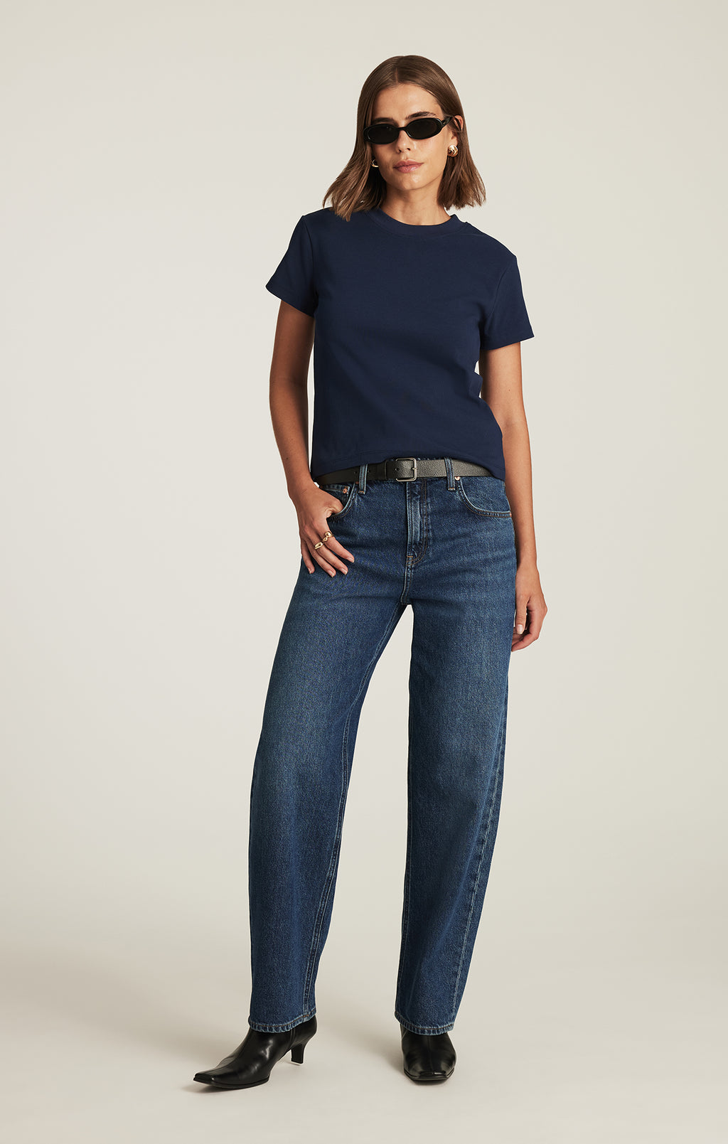 Mavi Nica Dark Brushed Classic Denim
