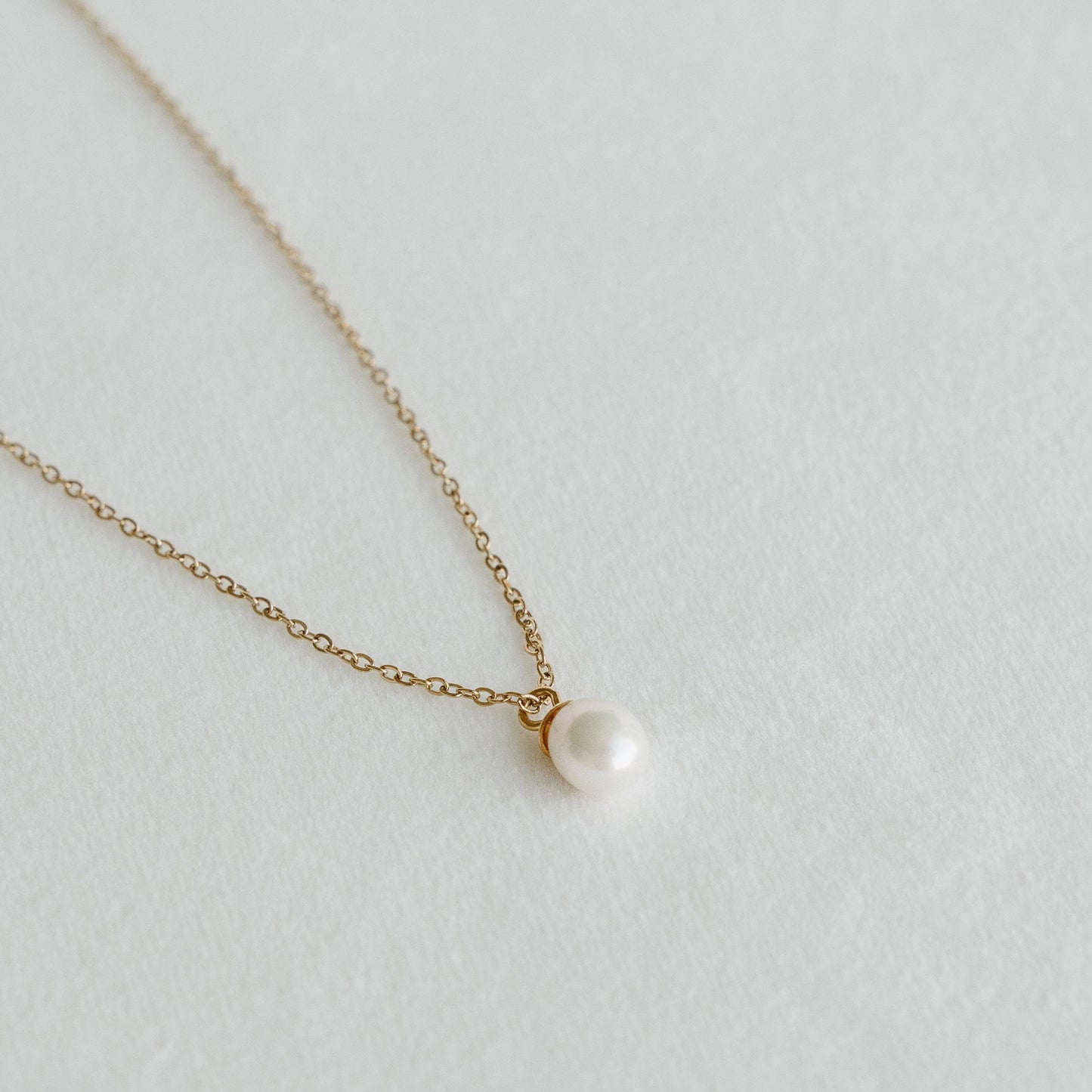 PETITE GOLD - Pearl Necklace