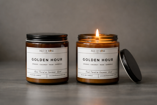 Isle of Rose Candle Co. - Candle Golden Hour