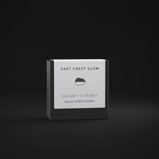 East Coast Glow - Solid Conditioner – Sea Salt + Craft Beer