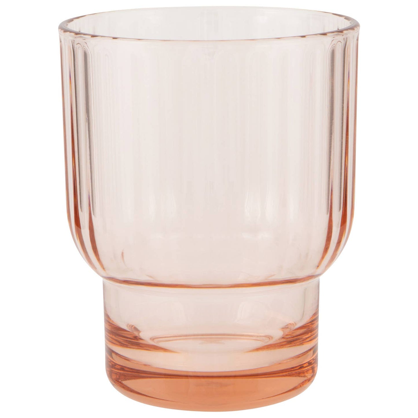 Danica Brands - Fluted Glass - Blush Pink