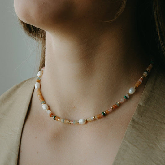 Petite Gold Amelie Necklace