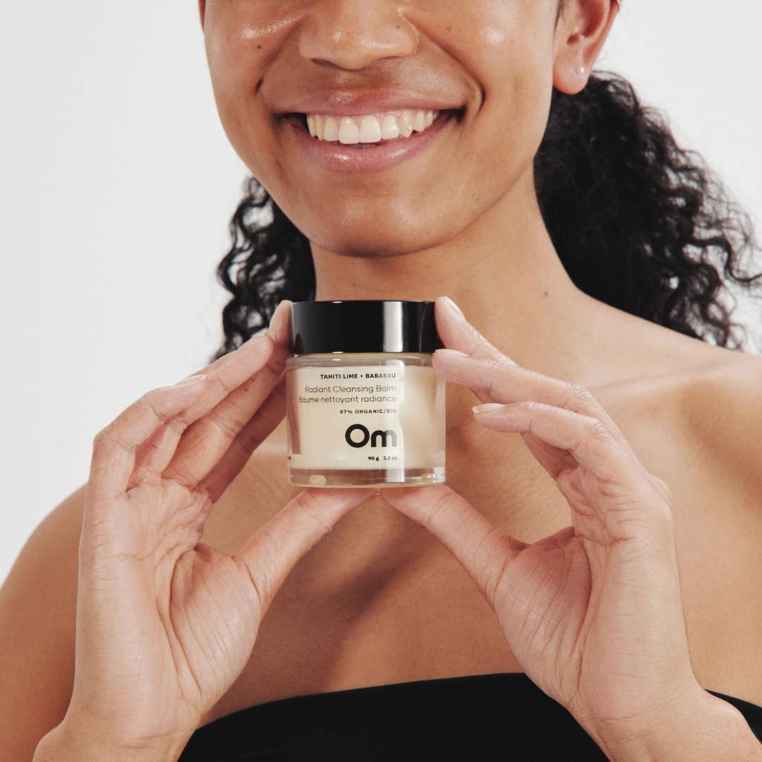 Om Organics Skincare - Tahiti Lime + Babassu Radiant Cleansing Balm: Mini