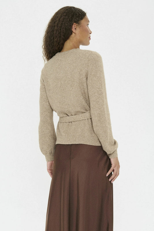 Saint Tropez MaleenSZ Wrap Cardigan Crockery