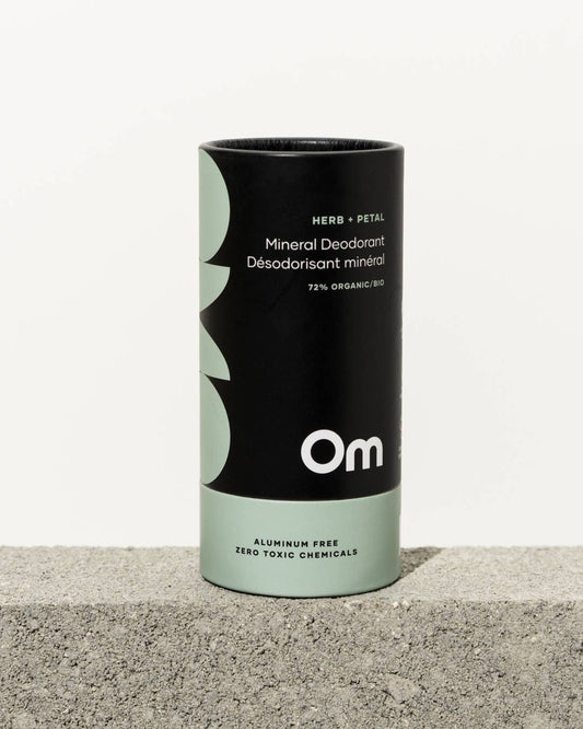 Om Organics Skincare Herb + Petal Mineral Deodorant