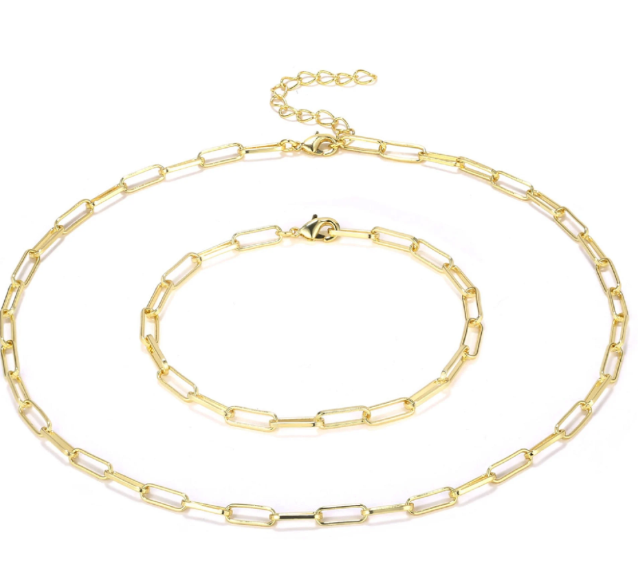 HoopLa - Paperclip Necklace/Bracelet Chain