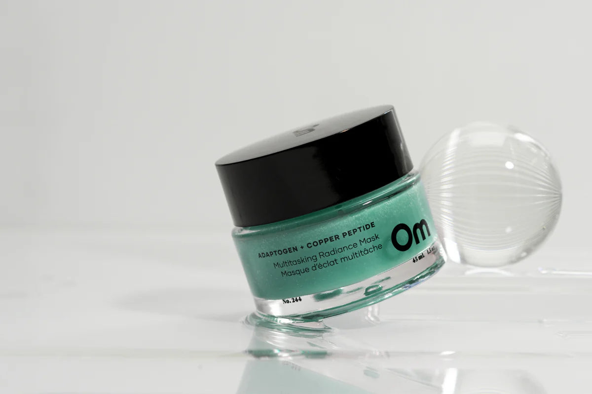 Om Organics Skincare Adaptogen + Copper Peptide Multitasking Radiance Mask - Full Size 45ml
