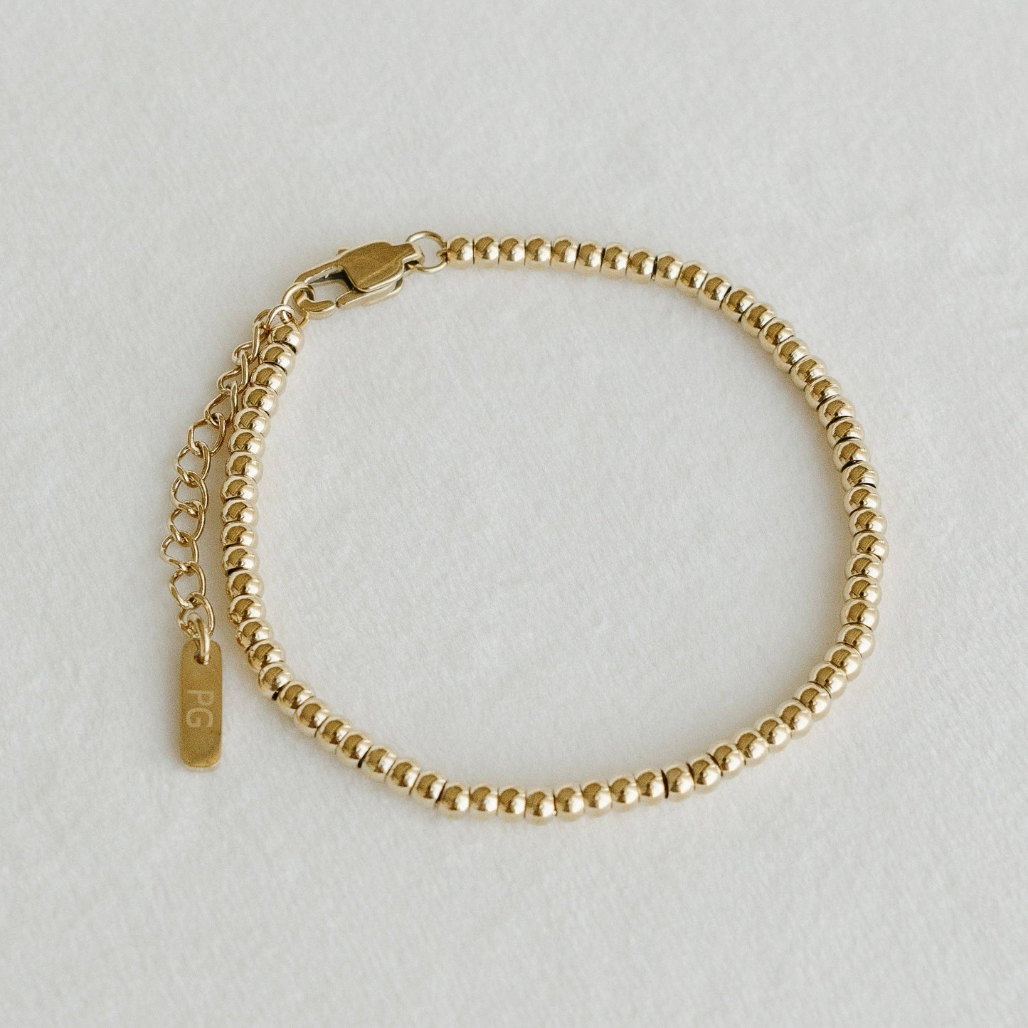 Petite Gold Beaded Bracelet