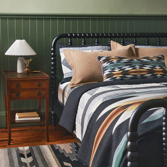 Pendleton Blanket Queen Size Wyeth Trail Oxford