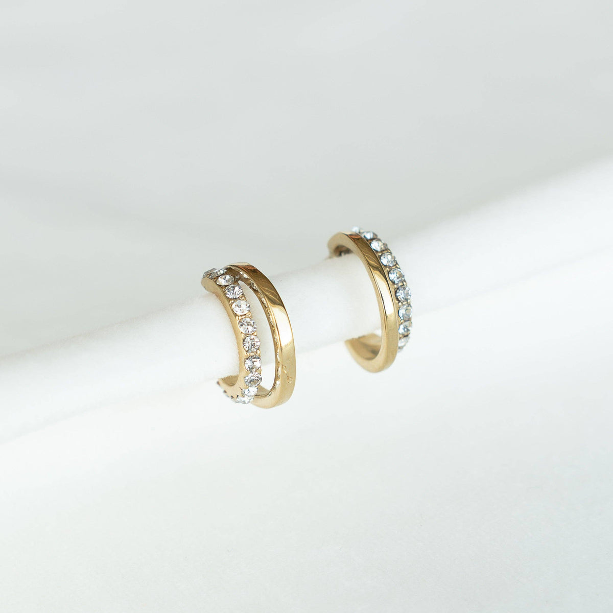 PETITE GOLD - Mini Aurelle Hoops