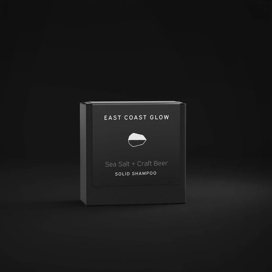 East Coast Glow - Solid Shampoo – Sea Salt +  Craft Beer