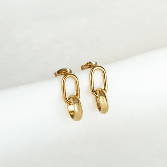 PETITE GOLD - The Remi Link Earrings