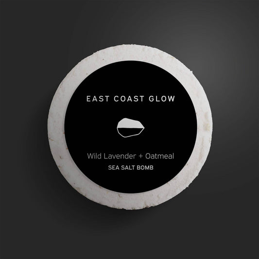 East Coast Glow - Wild Lavender + Oatmeal | Salt of the Earth™ Sea Salt Bomb