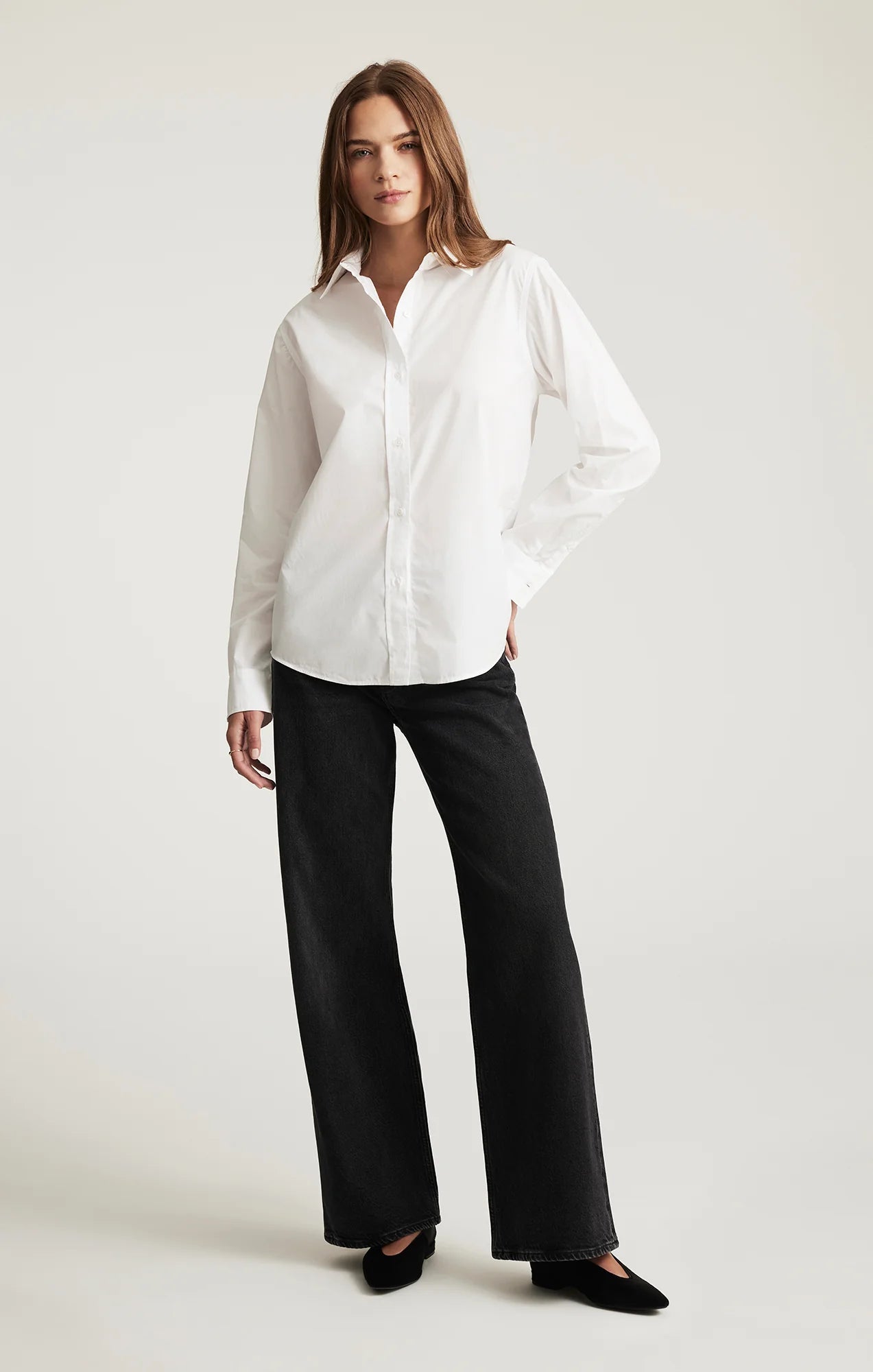 Mavi Long Sleeve Shirt White