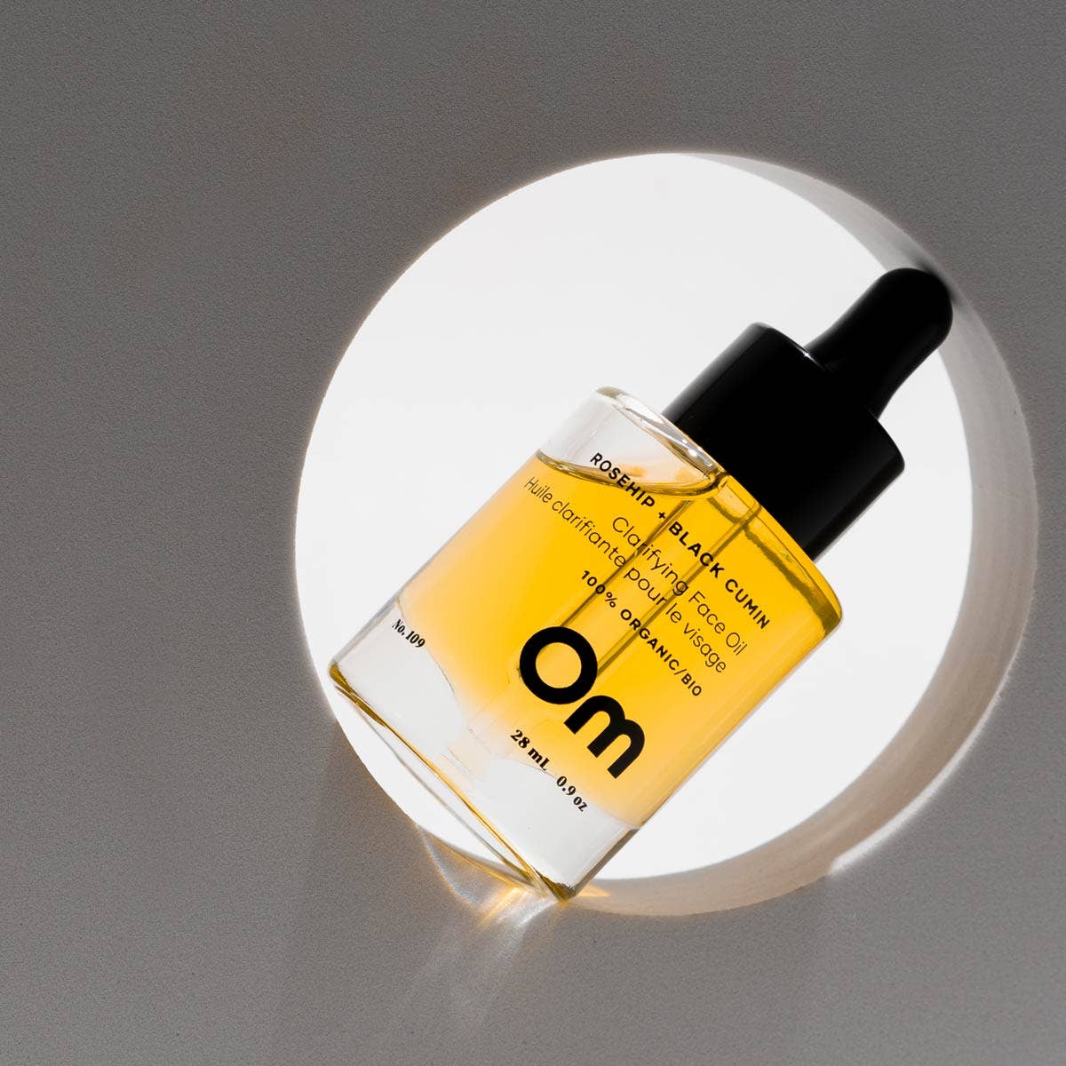 Om Organics Skincare Rosehip + Black Cumin Clarifying Face Oil - Full Size 28 ml