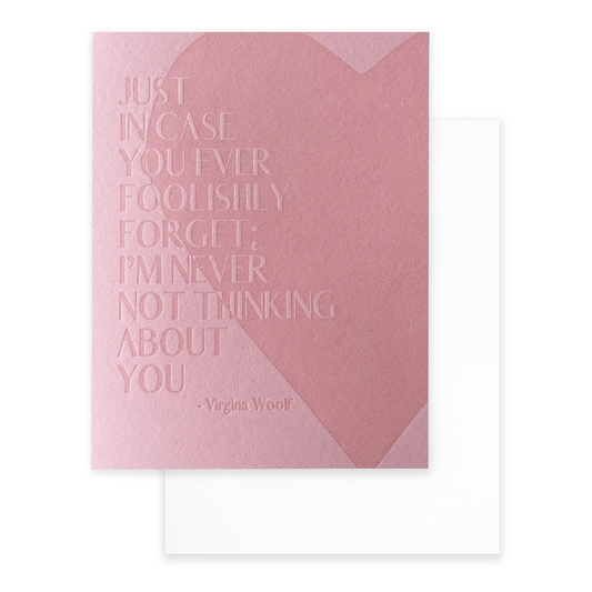 Cardideology - Never Not Thinking About You