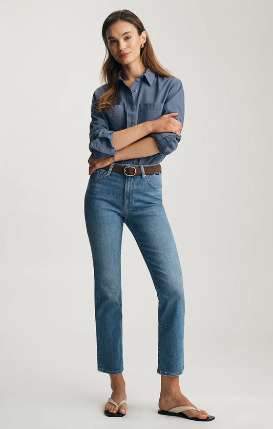 Mavi Kendra Mid Brushed Flex Blue