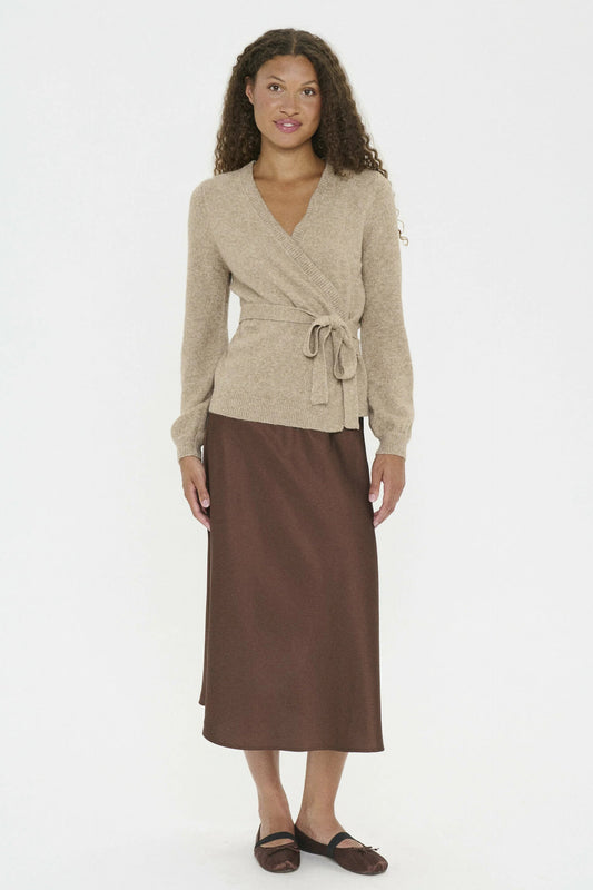 Saint Tropez MaleenSZ Wrap Cardigan Crockery