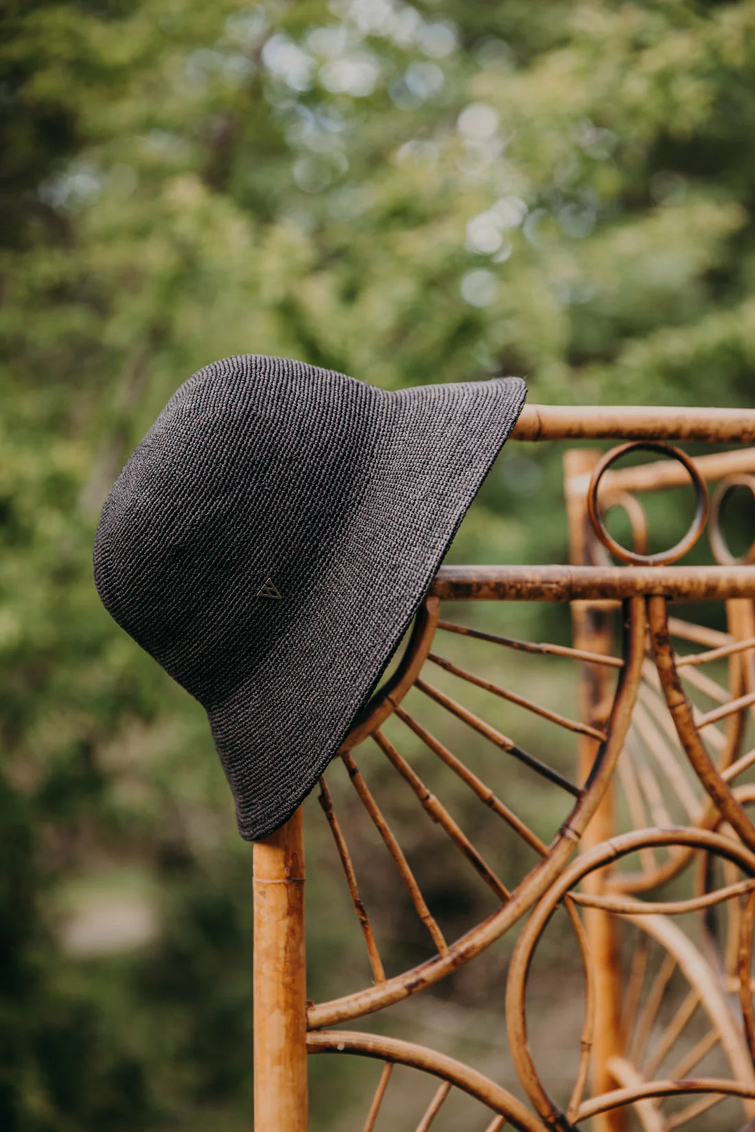 West Von - Daphne Raffia Black