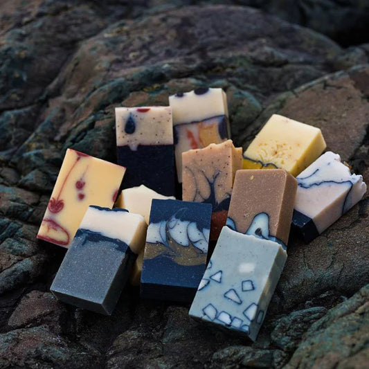 East Coast Glow - Blue Clay + Peppermint | Iceberg Infused Soap