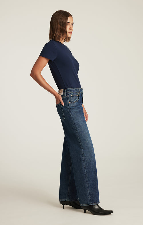 Mavi Nica Dark Brushed Classic Denim