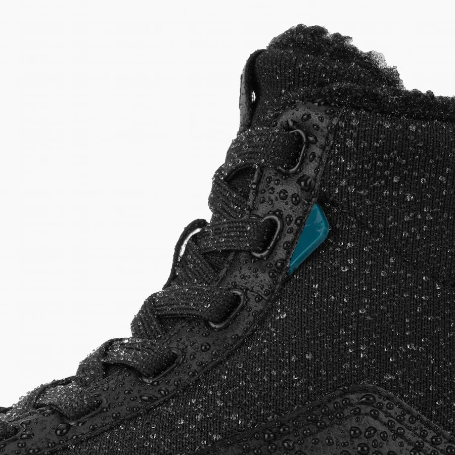 Vessi Alta High Top Women's Asphalt Black/Gum