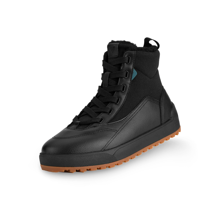 Vessi Alta High Top Women's Asphalt Black/Gum