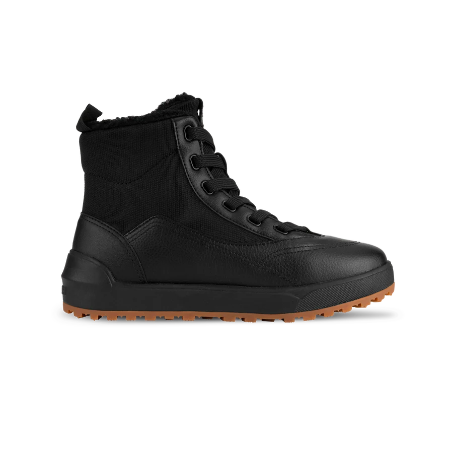 Vessi Alta High Top Women's Asphalt Black/Gum