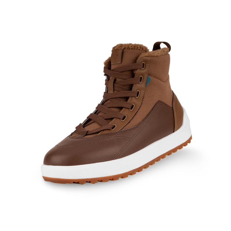 Vessi Alta High Top Women's Dark Teak