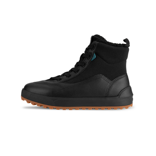 Vessi Alta High Top Women's Asphalt Black/Gum