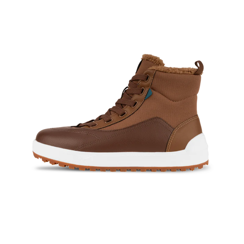 Vessi Alta High Top Women's Dark Teak
