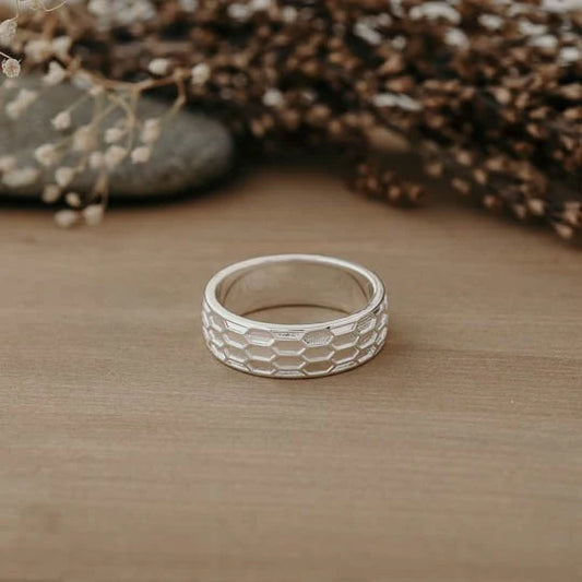 Wild Abandon Bionic Ring Silver