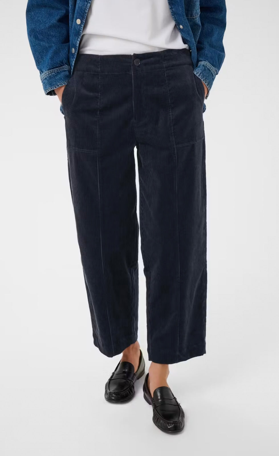 Part Two NettaPW Pants Dark Navy